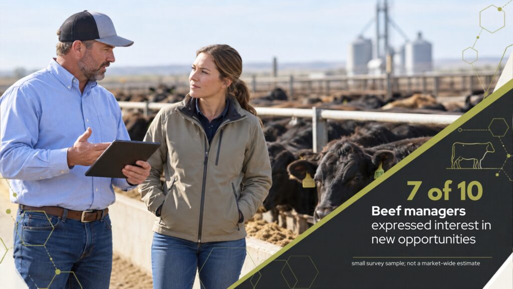 What Seven Open Beef Managers Tell Us About Recruiting an Employed Market